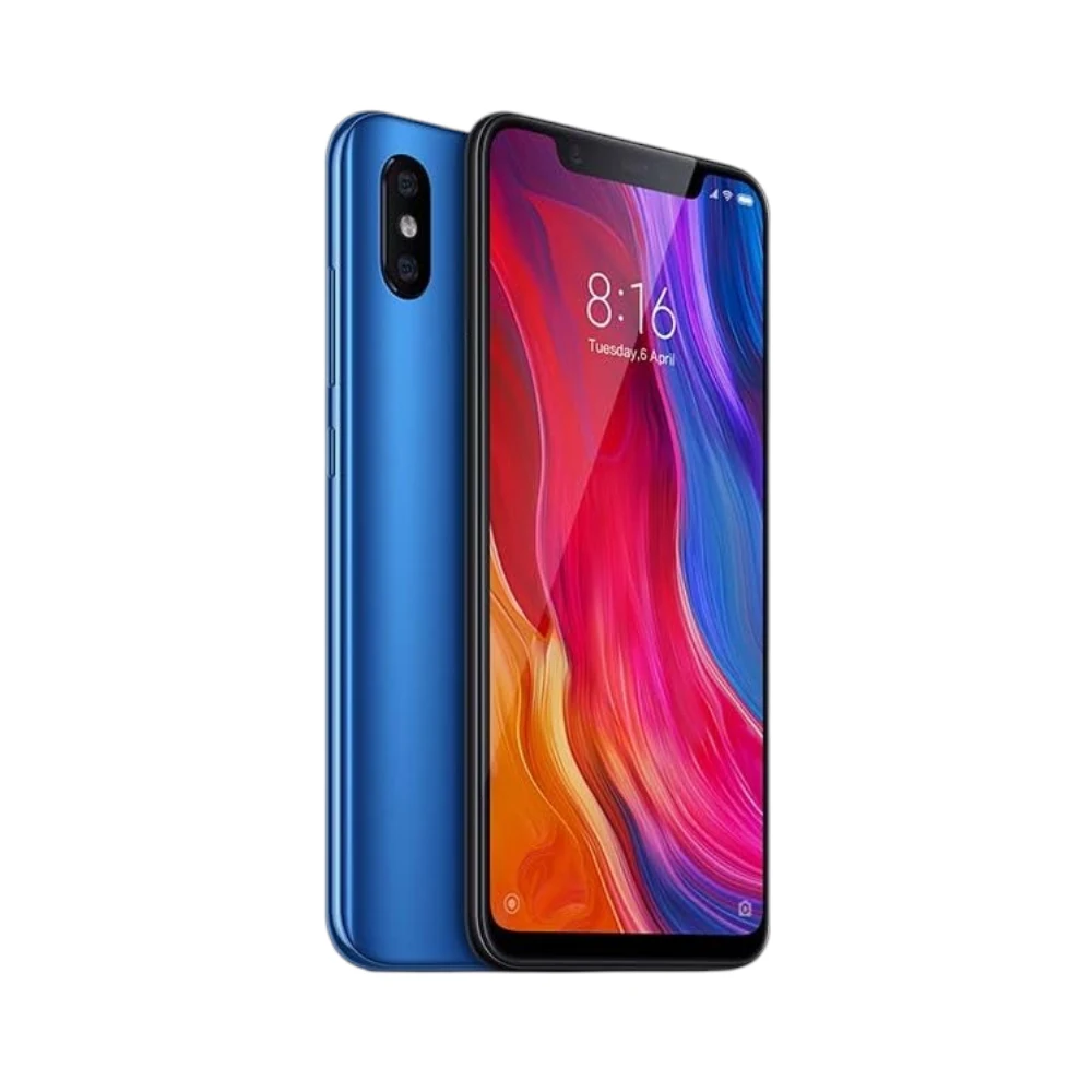 Xiaomi Mi8 Smartphone, 6GB RAM, 128GB Storage, 6.21-Inch