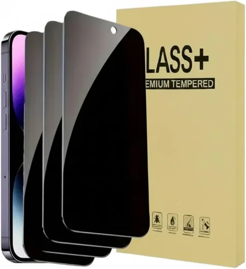 3 Pack for iPhone 12 Pro Max Privacy Screen Protector Tempered Glass, Anti Spy Privacy Screen for iPhone 12 Pro Max Accessories, Case Friendly Private Film.jpg
