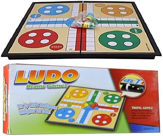 Ludo Game - Ludo brains Game ( Non magnetic)