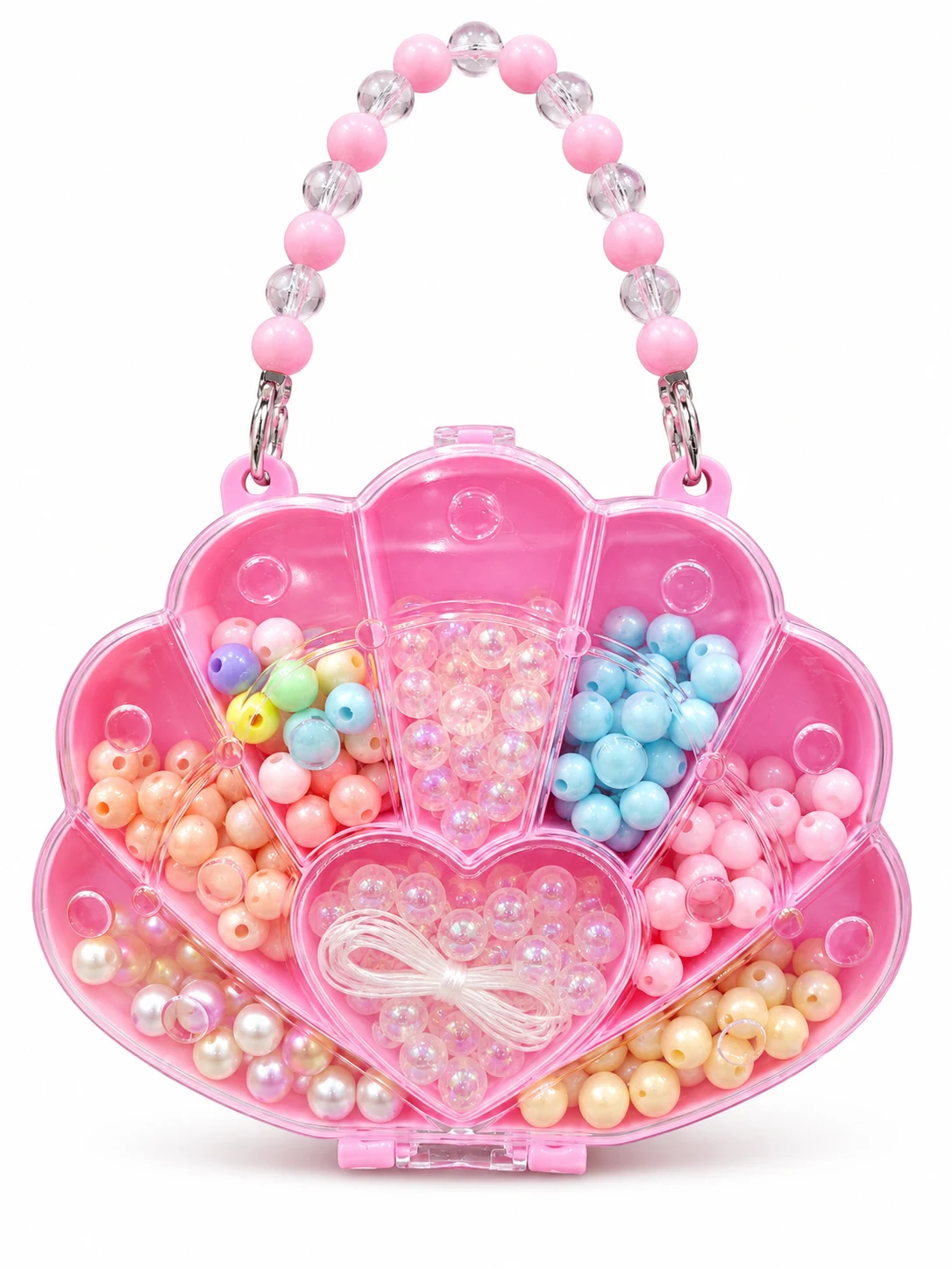 Pink Seashell Bead Jewellery Kit