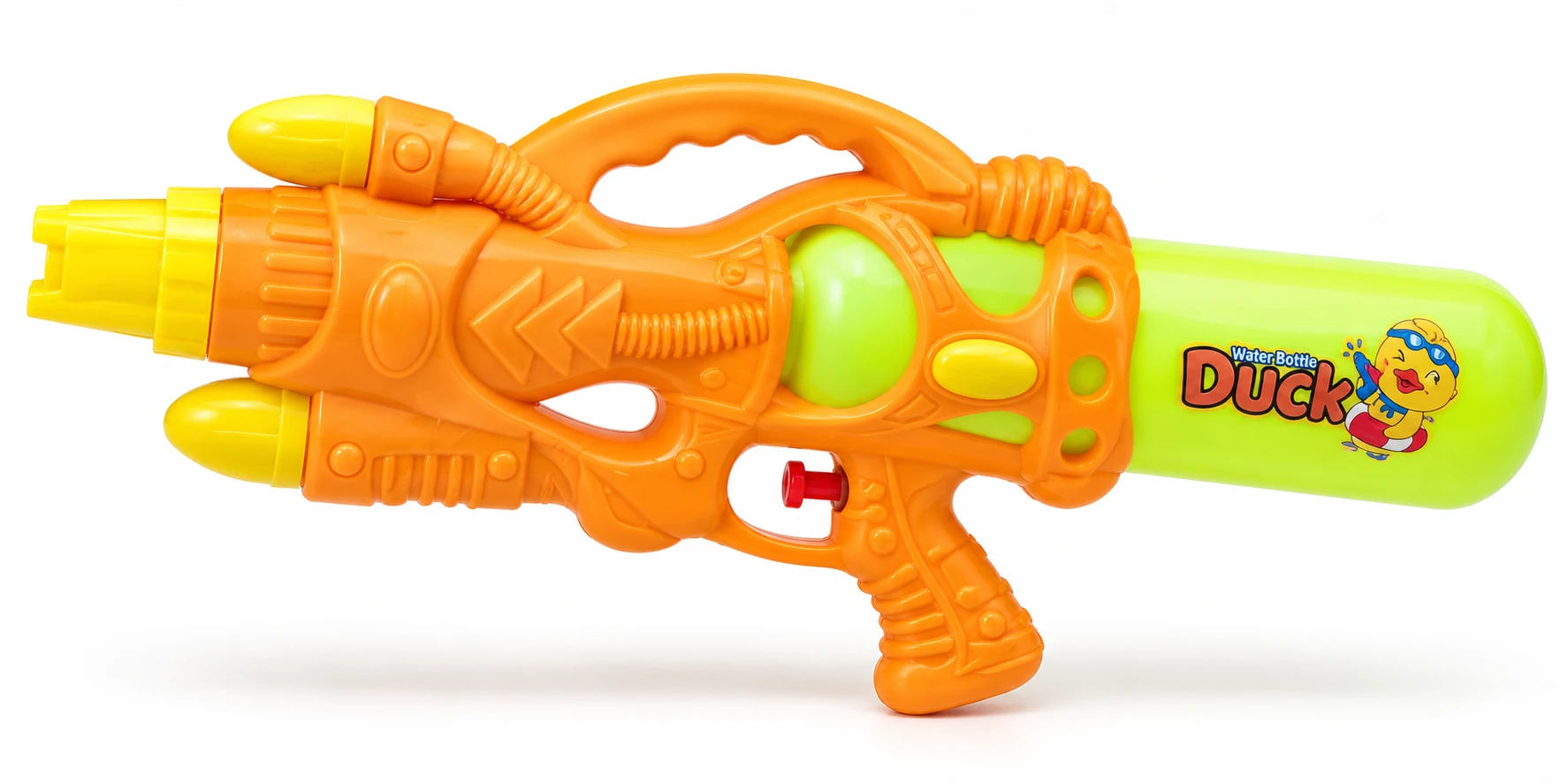 Duck Water Gun – Orange & Lime